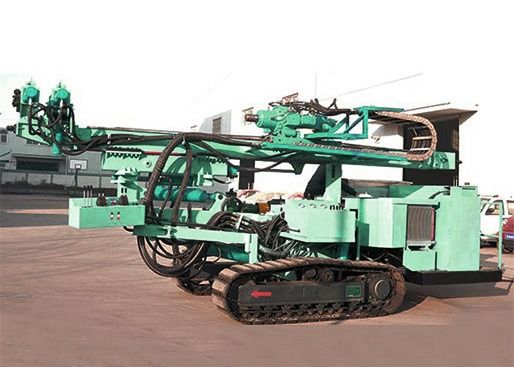 Hydraulic 250m Percussive Ground Anchor Drilling Machine